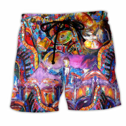 Music Drums Kill The Silient - Beach Short - Owl Ohh - Owl Ohh