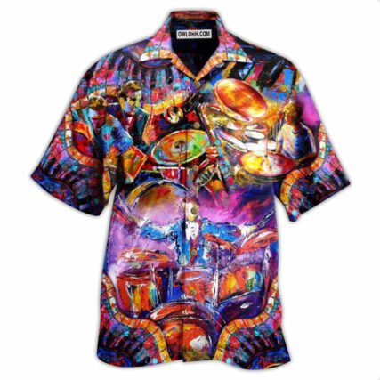 Drum Music Kill The Silient - Hawaiian Shirt - Owl Ohh - Owl Ohh