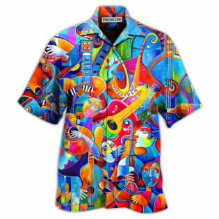 Music Fullcolor Style - Hawaiian Shirt - Owl Ohh - Owl Ohh