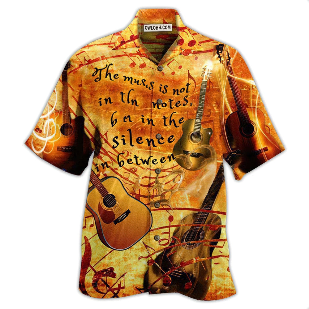 Guitar Vintage The Silence - Hawaiian Shirt - Owl Ohh - Owl Ohh