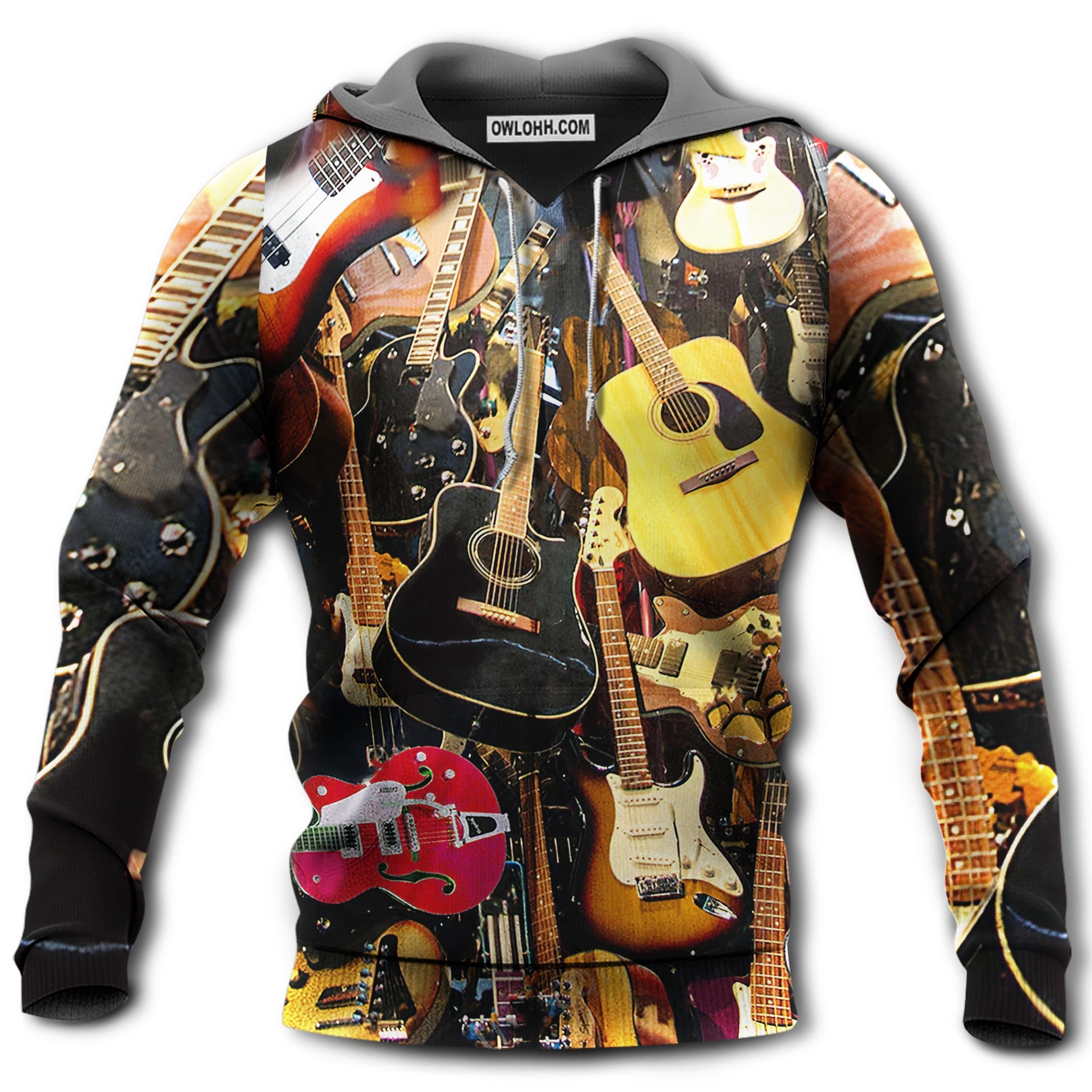 Guitar Music Guitar You Can Have - Hoodie - Owl Ohh - Owl Ohh