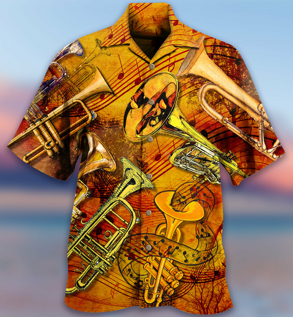 Saxophone Music Happiness Amazing - Hawaiian Shirt - Owl Ohh - Owl Ohh