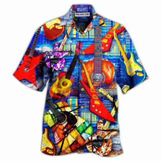 Guitar Life Is Full Of Choices And I Choose - Hawaiian Shirt - Owl Ohh - Owl Ohh