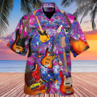 Guitar Life Love Purple Style - Hawaiian Shirt - Owl Ohh - Owl Ohh