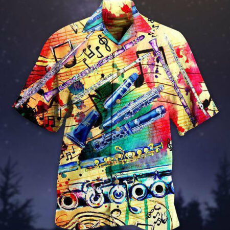 Flute Music Love Life Style So Cool - Hawaiian Shirt - Owl Ohh - Owl Ohh