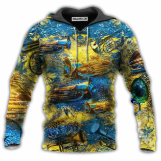 Music Love Peace Life Stylish - Hoodie - Owl Ohh - Owl Ohh