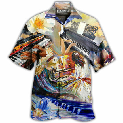 Piano Music Love Piano Forever - Hawaiian Shirt - Owl Ohh - Owl Ohh