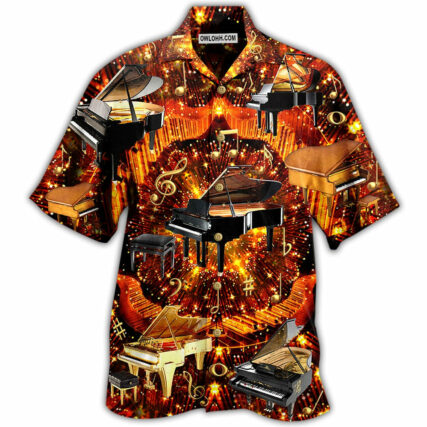 Piano Music Piano Is My Soul - Hawaiian Shirt - Owl Ohh - Owl Ohh