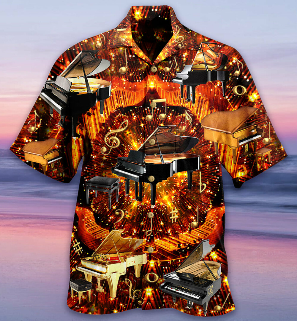 Piano Music Piano Is My Soul - Hawaiian Shirt - Owl Ohh - Owl Ohh