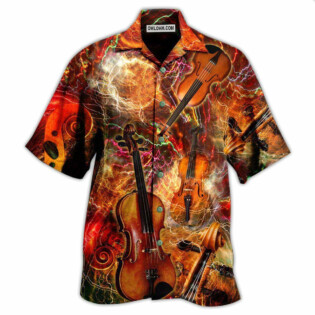 Violin Soul Of Music - Hawaiian Shirt - Owl Ohh - Owl Ohh