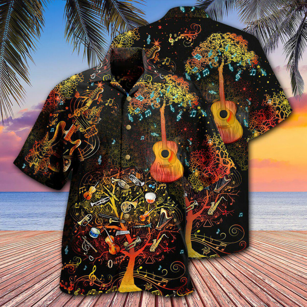 Music The Nocturne Of Time - Hawaiian Shirt - Owl Ohh - Owl Ohh