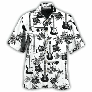 Guitar Music With Electric Guitar - Hawaiian Shirt - Owl Ohh - Owl Ohh