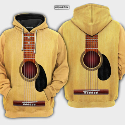 Music Guitar Basic - Hoodie - HOOD06NVC270921