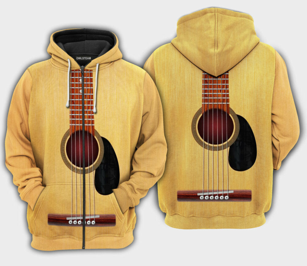 Music Guitar Basic - Hoodie - HOOD06NVC270921