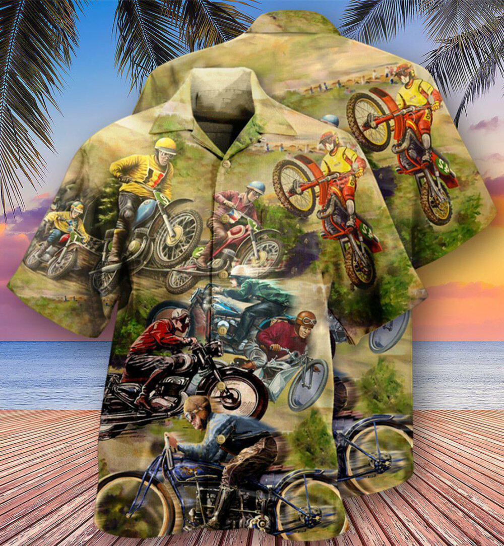 Motorcycle Is My Therapy - Hawaiian Shirt - Owl Ohh - Owl Ohh