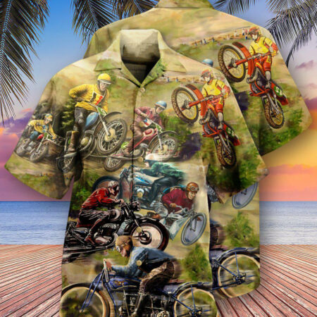 Motorcycle Is My Therapy - Hawaiian Shirt - Owl Ohh - Owl Ohh