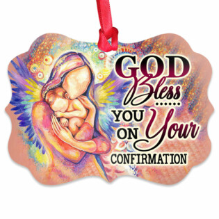 God Bless You On Your Confirmation - Horizontal Ornament - Owl Ohh - Owl Ohh