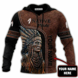 Native American Culture Style Classic Personalized - Hoodie - Owl Ohh - Owl Ohh