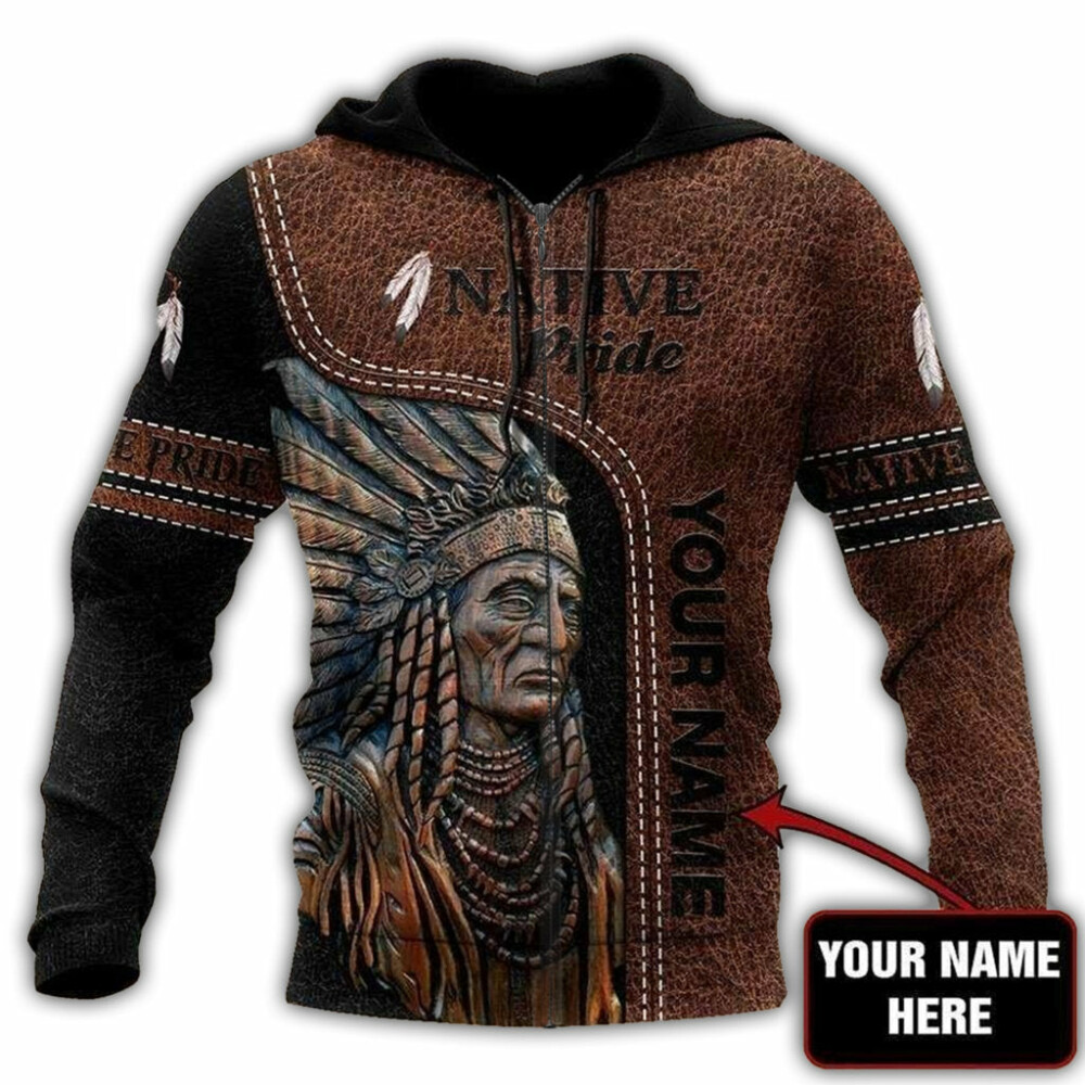 Native American Culture Style Classic Personalized - Hoodie - Owl Ohh - Owl Ohh