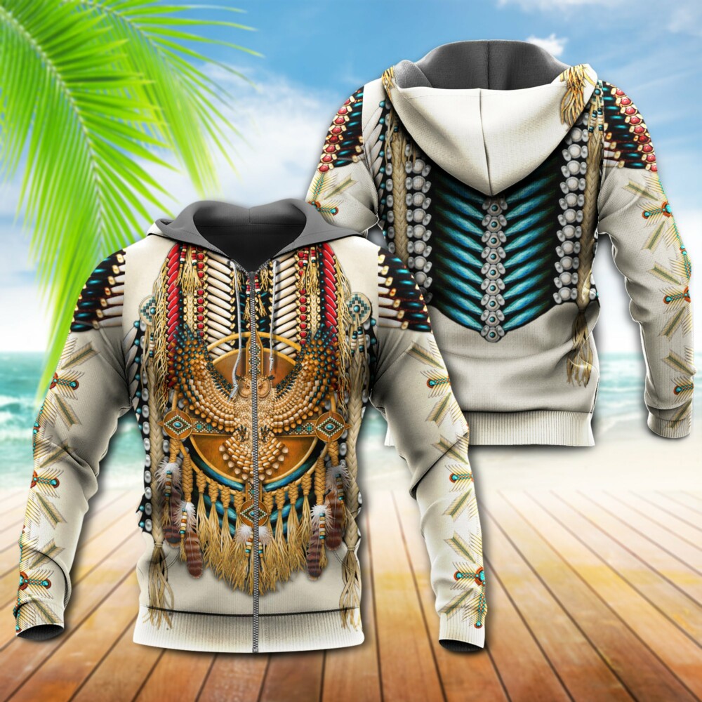 Native American Culture Eagle Amazing Style - Hoodie - Owl Ohh - Owl Ohh