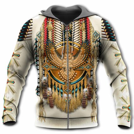 Native American Culture Eagle Amazing Style - Hoodie - Owl Ohh - Owl Ohh