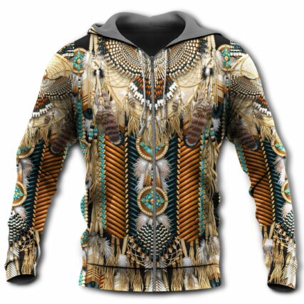 Native American Culture Eagle - Hoodie - Owl Ohh - Owl Ohh