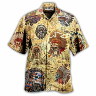 Native American Definitely Cool - Hawaiian Shirt - Owl Ohh - Owl Ohh