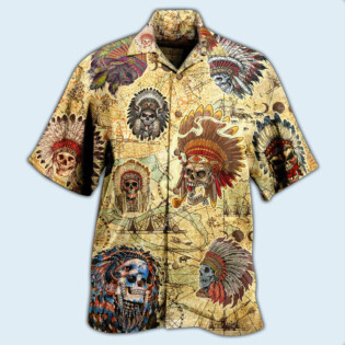 Native American Definitely Cool - Hawaiian Shirt - Owl Ohh - Owl Ohh