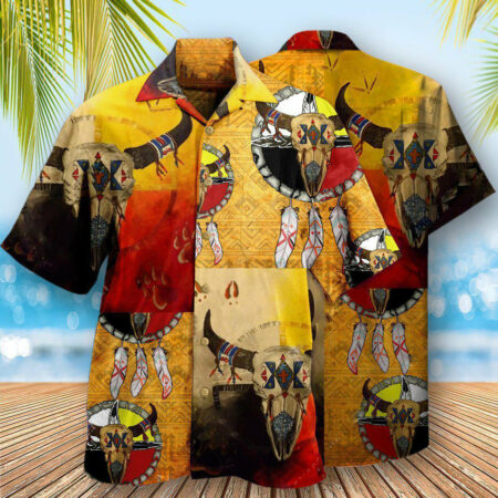 Native American Medicine Wheel Cool - Hawaiian Shirt - Owl Ohh - Owl Ohh