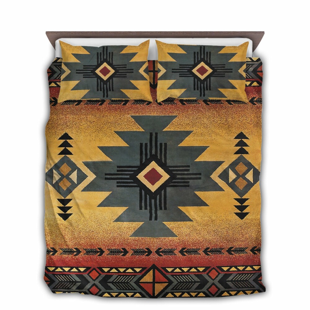 Native American Peace Native History - Bedding Cover - Owl Ohh - Owl Ohh