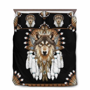 Native American Wolf Cool - Bedding Cover - Owl Ohh - Owl Ohh
