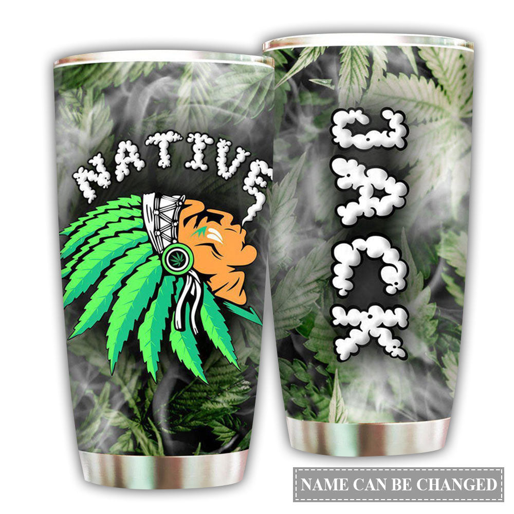 Native American Human High Funny Personalized - Tumbler - Owl Ohh - Owl Ohh
