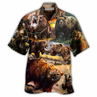 Native Bears Keep The Native Spirit - Hawaiian Shirt - Owl Ohh - Owl Ohh