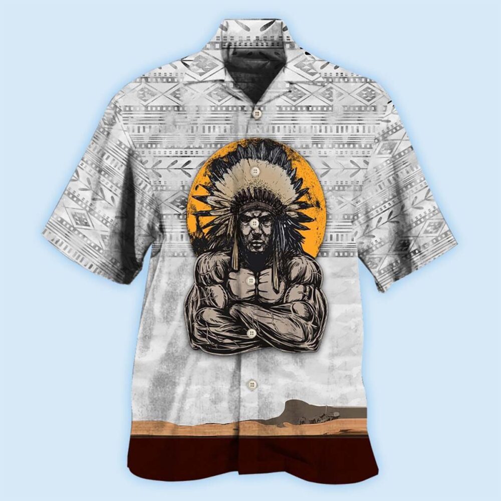 Native Human Stronger Angry Cool - Hawaiian Shirt - Owl Ohh - Owl Ohh