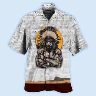Native Human Stronger Angry Cool - Hawaiian Shirt - Owl Ohh - Owl Ohh