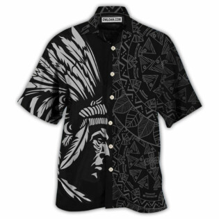 Native Man Still Here Still Strong Cool Style - Hawaiian Shirt - Owl Ohh - Owl Ohh