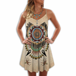 Native Peaceful Vibes Old Style - Summer Dress - Owl Ohh - Owl Ohh