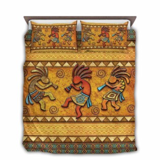 Native People Sign Yellow Style - Bedding Cover - Owl Ohh - Owl Ohh