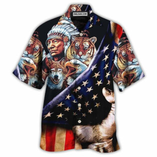 Native Pride Peaceful Forever Cool - Hawaiian Shirt - Owl Ohh - Owl Ohh