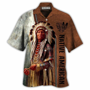 Native Style Love Peace Cool - Hawaiian Shirt - Owl Ohh - Owl Ohh