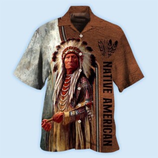 Native Style Love Peace Cool - Hawaiian Shirt - Owl Ohh - Owl Ohh