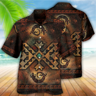 Native Style Love Peace Old Pattern - Hawaiian Shirt - Owl Ohh - Owl Ohh