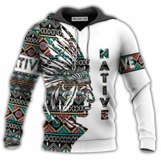 Native Sign Color Style With Unique - Hoodie - Owl Ohh - Owl Ohh