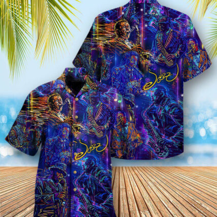 Saxophone Never Underestimate An Old Man With A Saxophone - Hawaiian Shirt - Owl Ohh - Owl Ohh