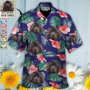 Dog Lucky You Want Tropical Custom Photo - Hawaiian Shirt - Personalized Photo Gifts-Owl Ohh