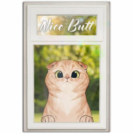 Cat Love Nice Butt - Vertical Poster - Owl Ohh - Owl Ohh