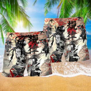 Ninja - Only A Ninja Can Stop A Ninja - Beach Short - Owl Ohh - Owl Ohh