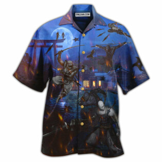 Ninja Overnight - Hawaiian Shirt - Owl Ohh - Owl Ohh