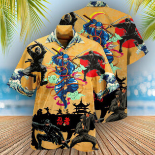 Ninja The Way Of The Ninja - Hawaiian Shirt - Owl Ohh - Owl Ohh