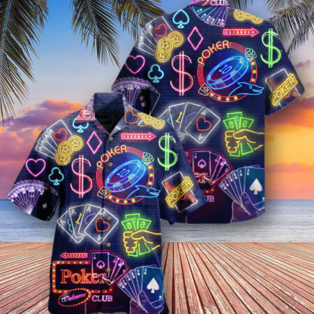 Gambling No Poker No Party - Hawaiian Shirt - Owl Ohh - Owl Ohh